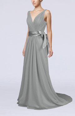 Platinum Color Bridesmaid Dresses - UWDress.com